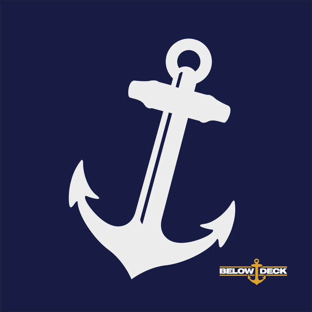 Below Deck Anchor Pillow - 20 X 20 - Image 3