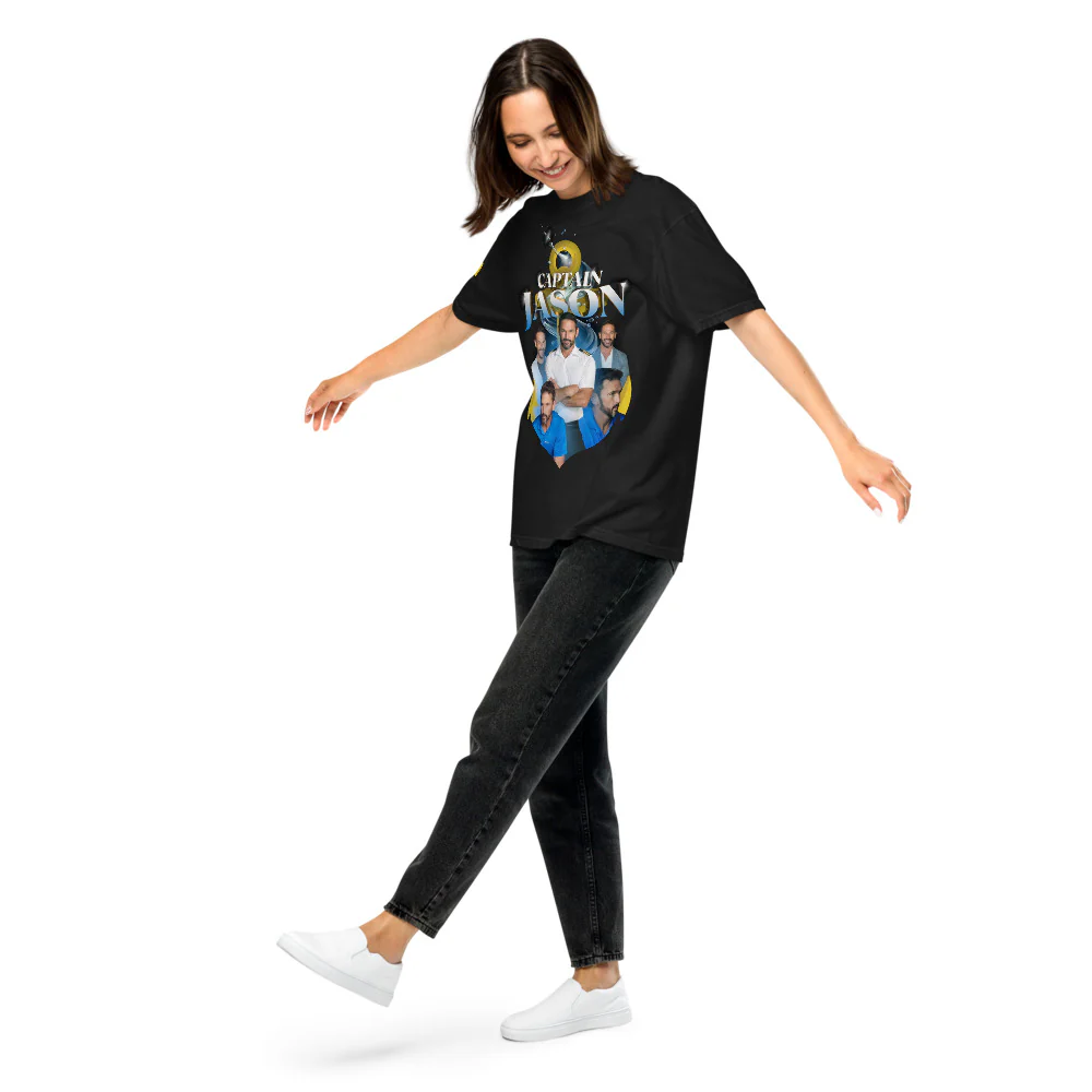 Below Deck Down Under Captain Jason Heartthrob Comfort Colors T-Shirt - Image 3