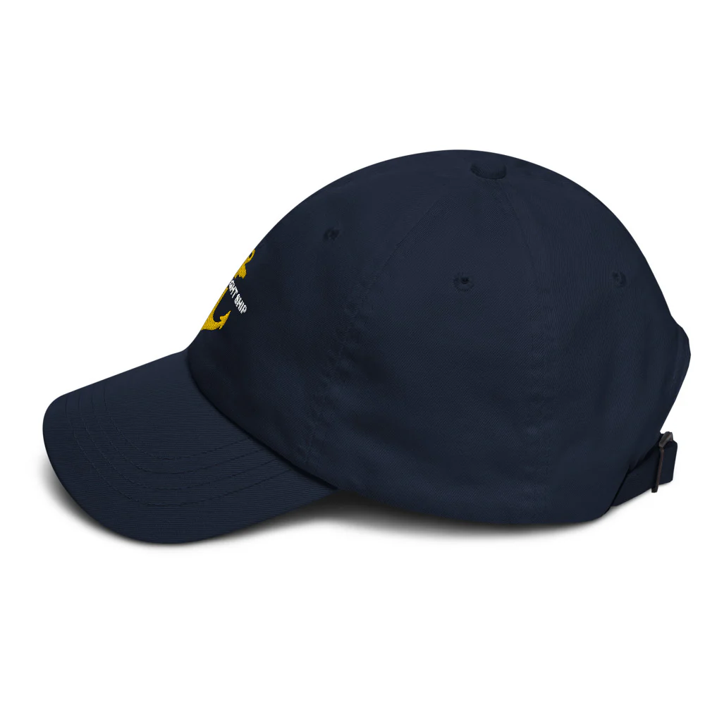 Below Deck I Run A Tight Ship Classic Dad Hat - Image 3