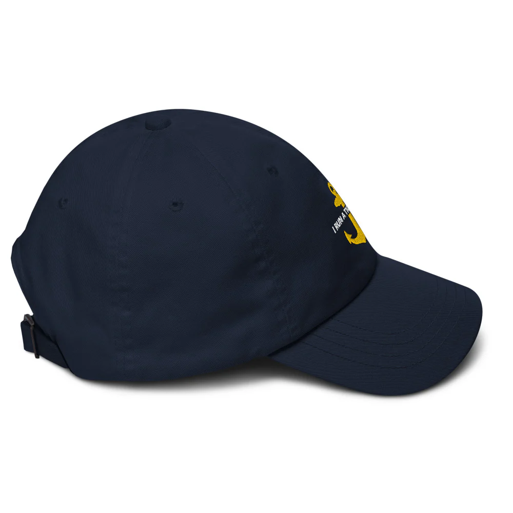 Below Deck I Run A Tight Ship Classic Dad Hat - Image 4
