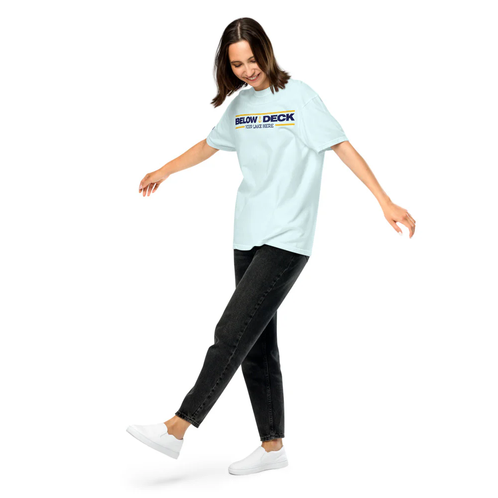 Below Deck Personalized Comfort Colors T-Shirt - Image 5