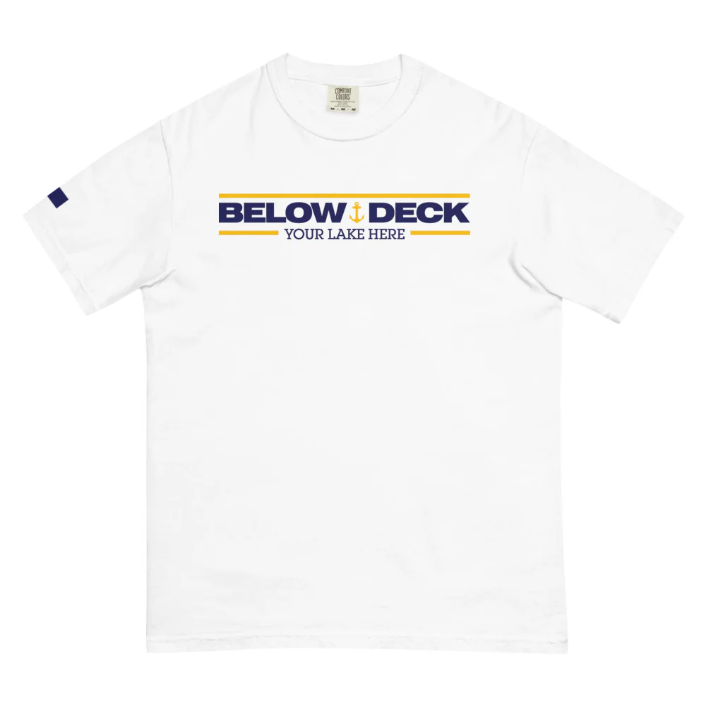 Below Deck Personalized Comfort Colors T-Shirt - Image 7