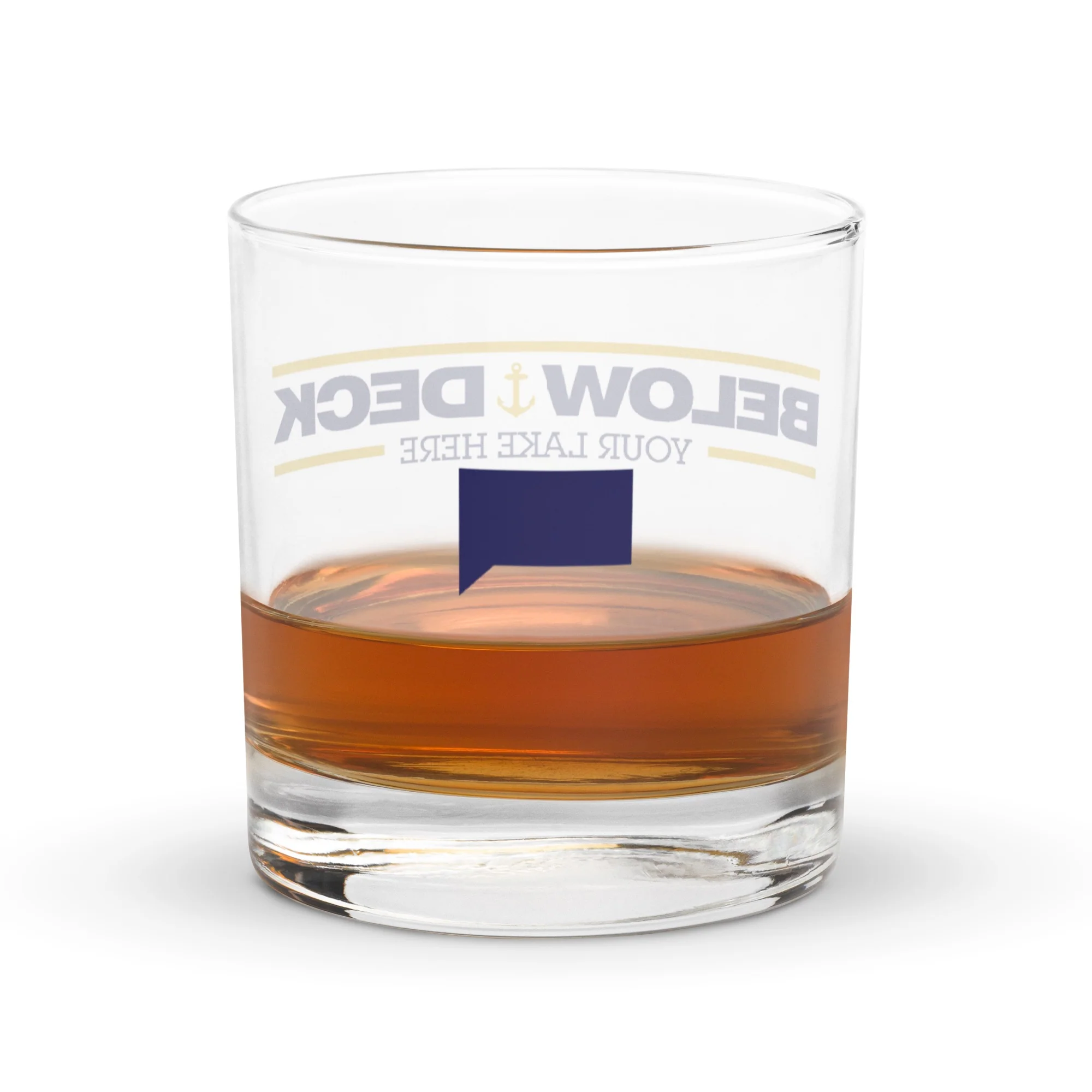 Below Deck Personalized Rocks Glass - Image 3