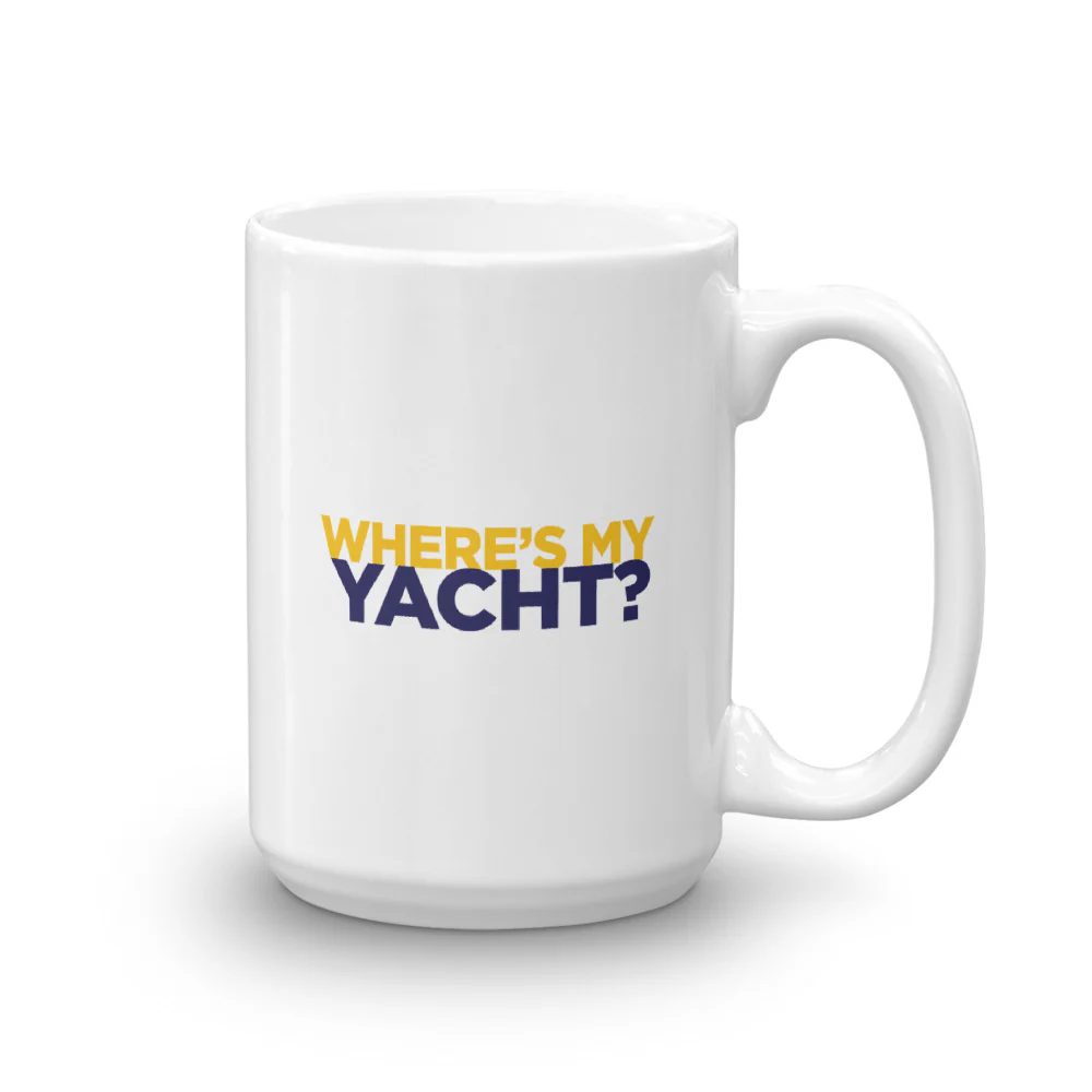 Below Deck Where's My Yacht? White Mug - Image 3