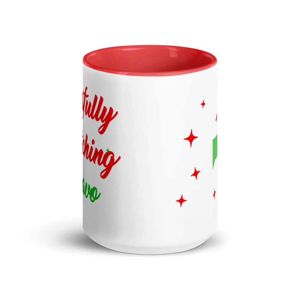 Blissfully Watching Bravo Two Tone Mug - Image 29