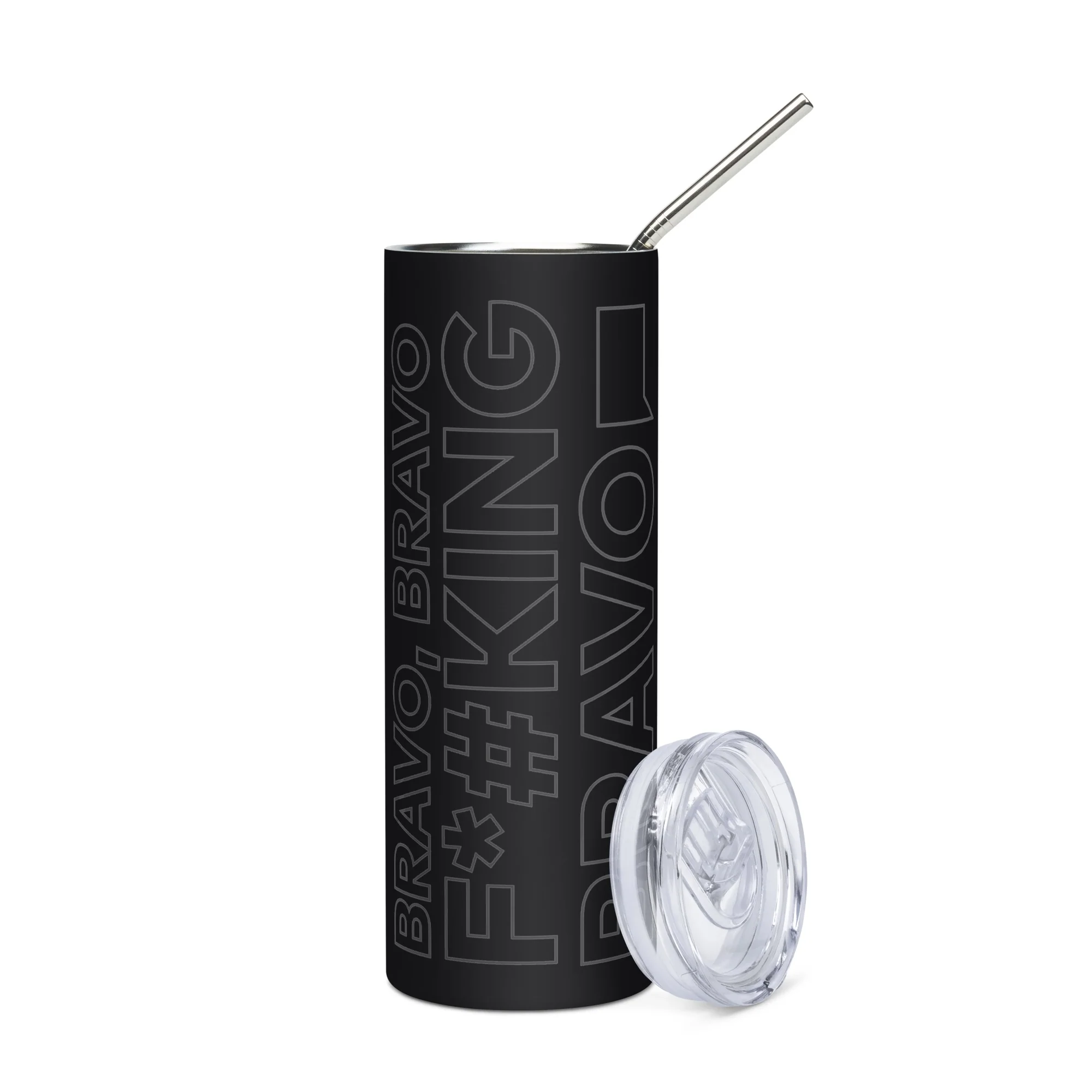 The Real Housewives of Beverly Hills Bravo, Bravo Skinny Tumbler - Image 3