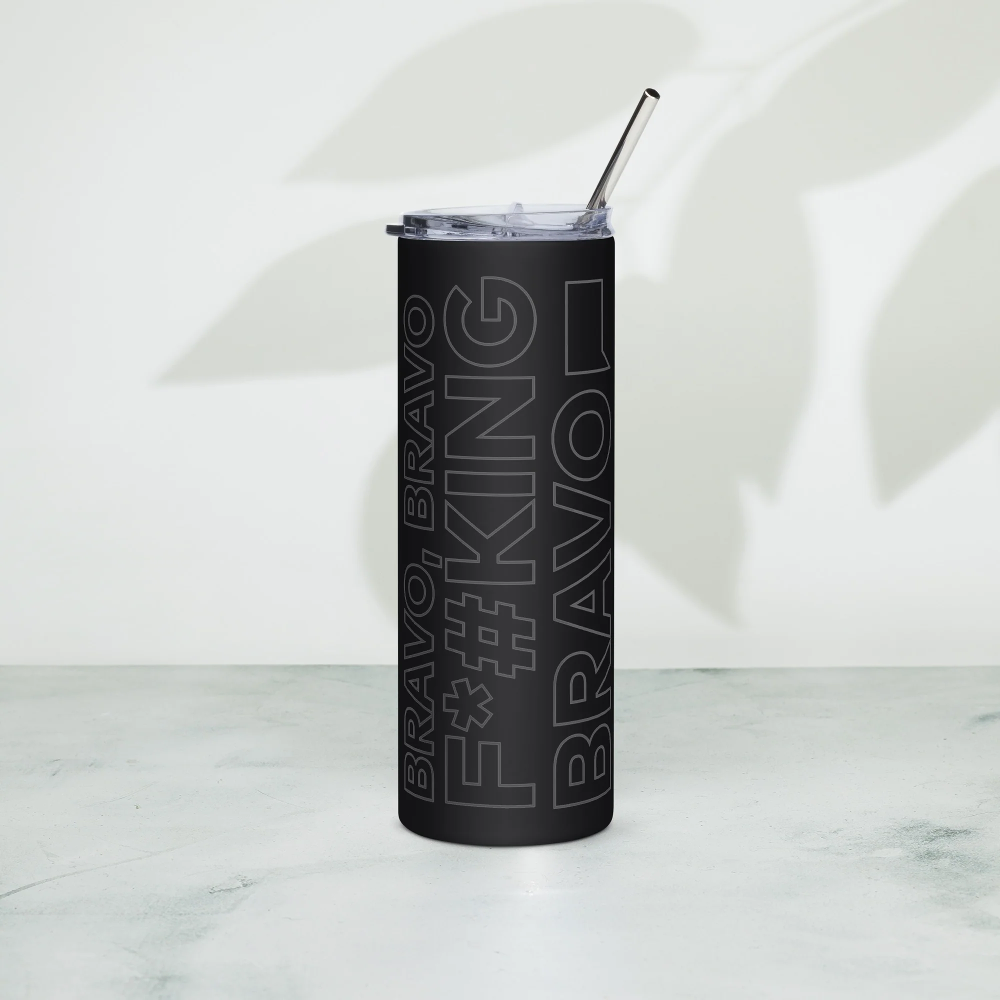 The Real Housewives of Beverly Hills Bravo, Bravo Skinny Tumbler - Image 5