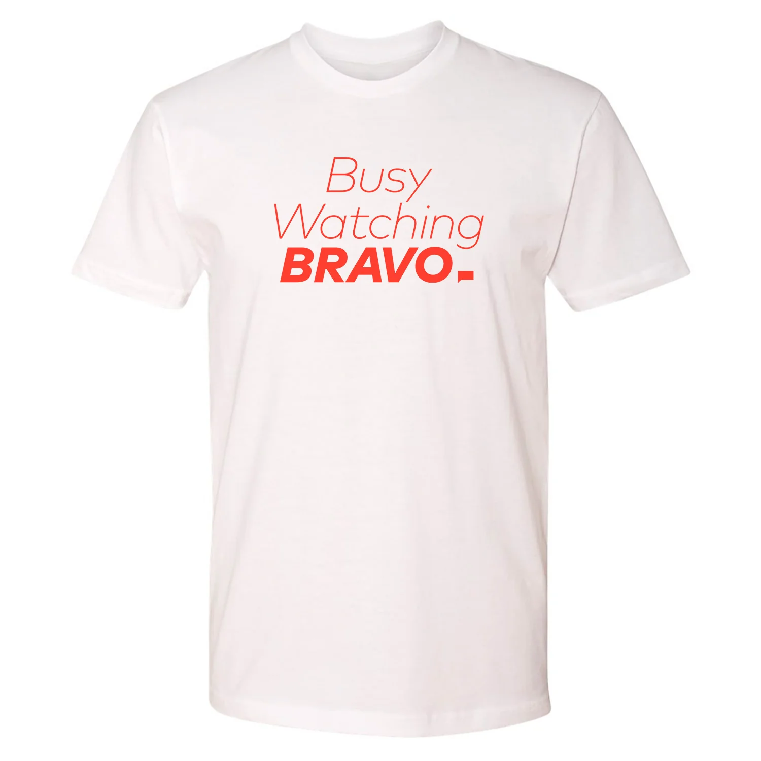 Busy Watching Bravo Adult Short Sleeve T-Shirt - Image 3