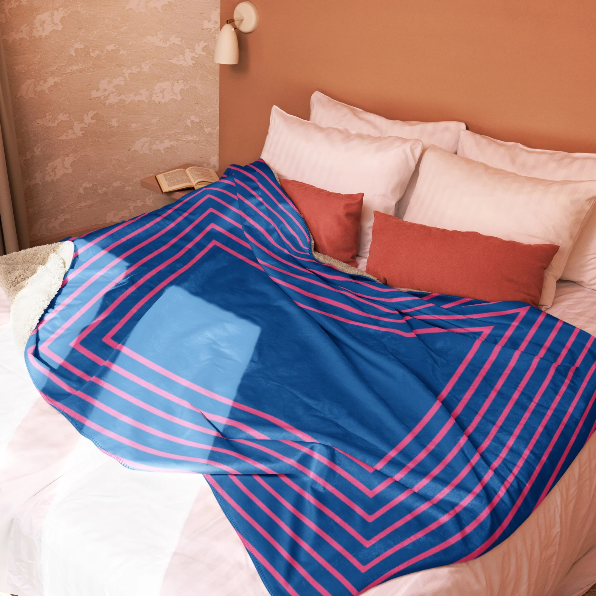 Bravo Echo Talk Bubble Sherpa Blanket - Image 12