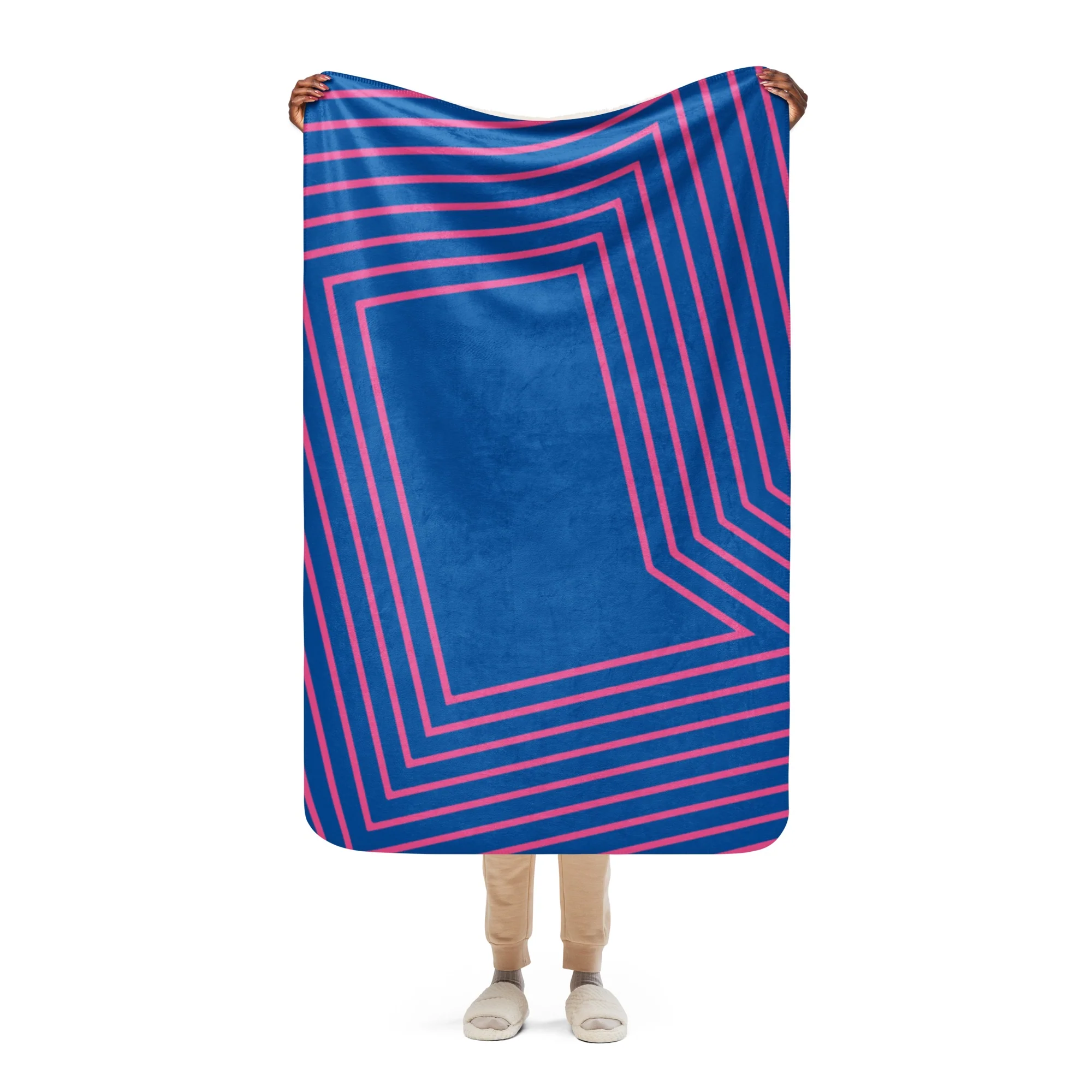 Bravo Echo Talk Bubble Sherpa Blanket - Image 5