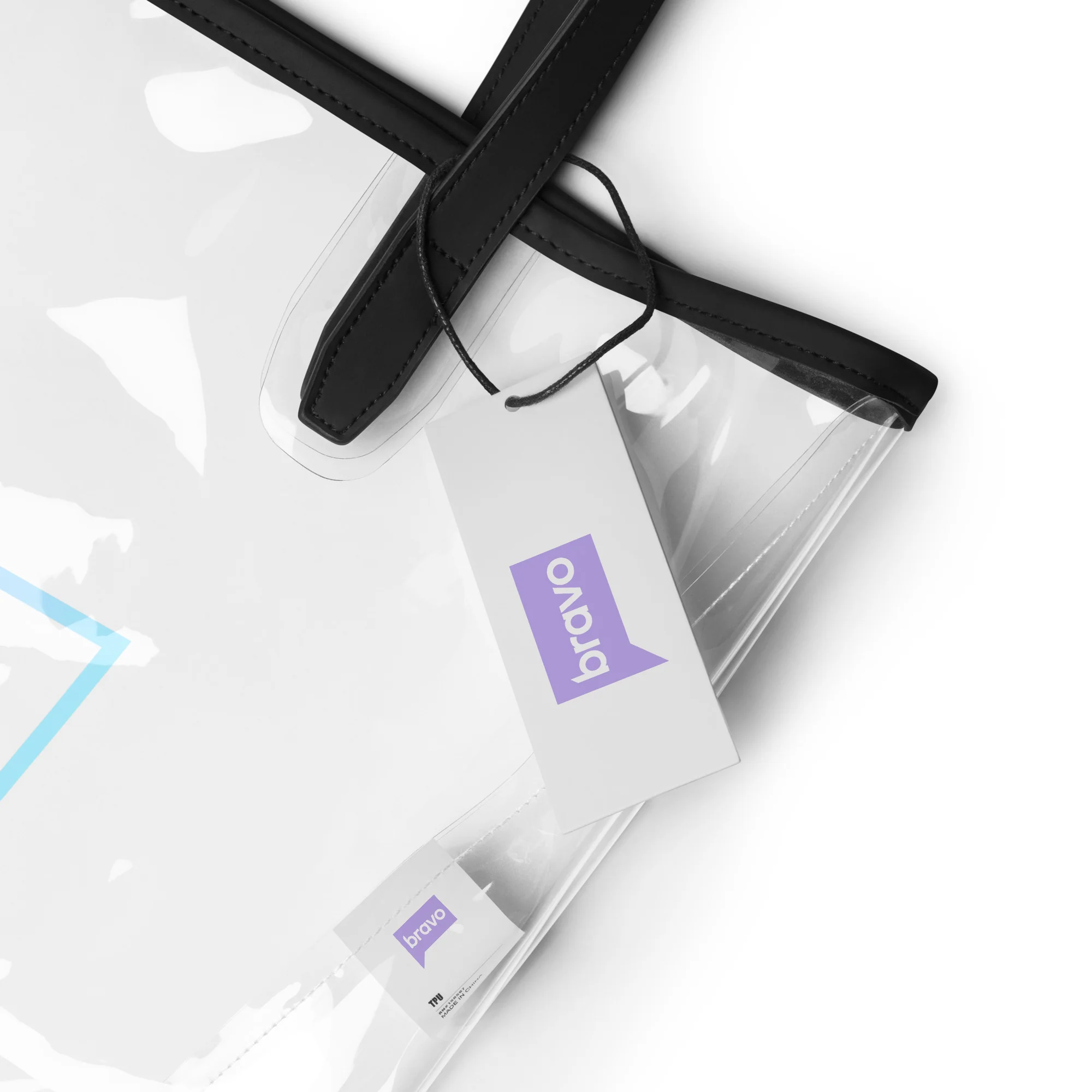 Bravo Fan Fest Clear Tote Bag - Purple/Blue - Image 4