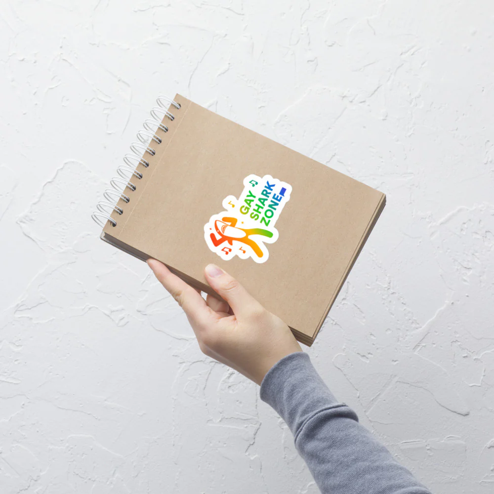 Watch What Happens Live Gay Shark Kiss Cut Sticker - Image 15