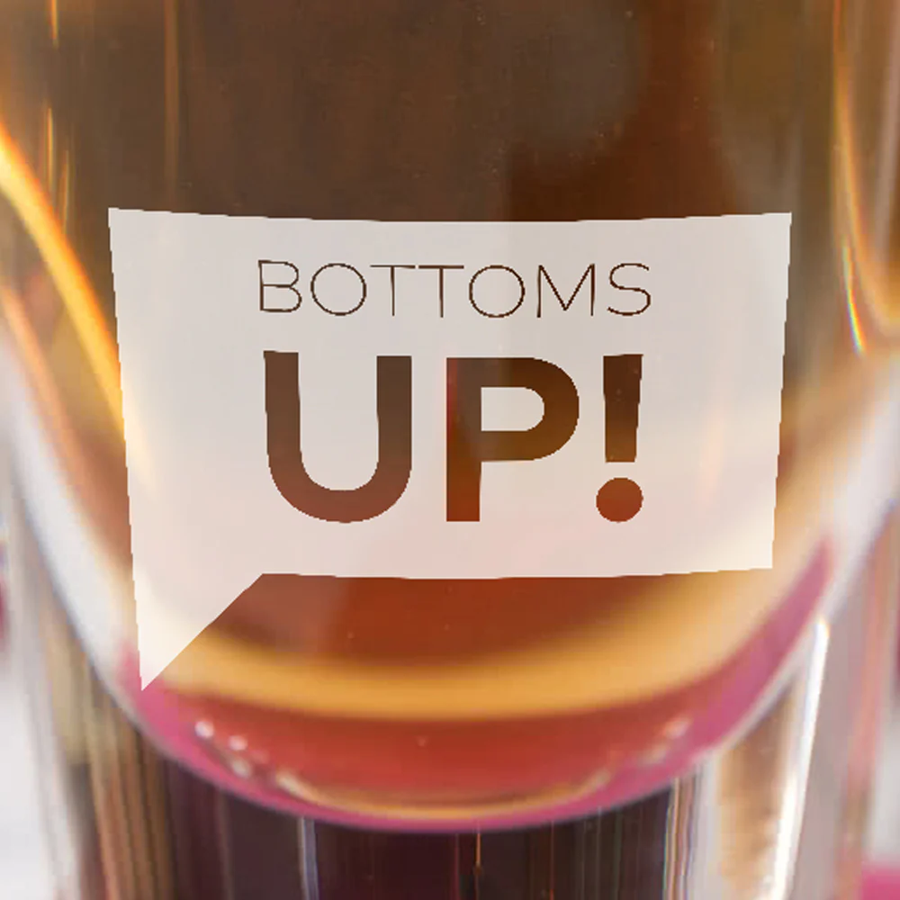 The Real Housewives of Beverly Hills Bottoms Up! Shot Glass - Image 2