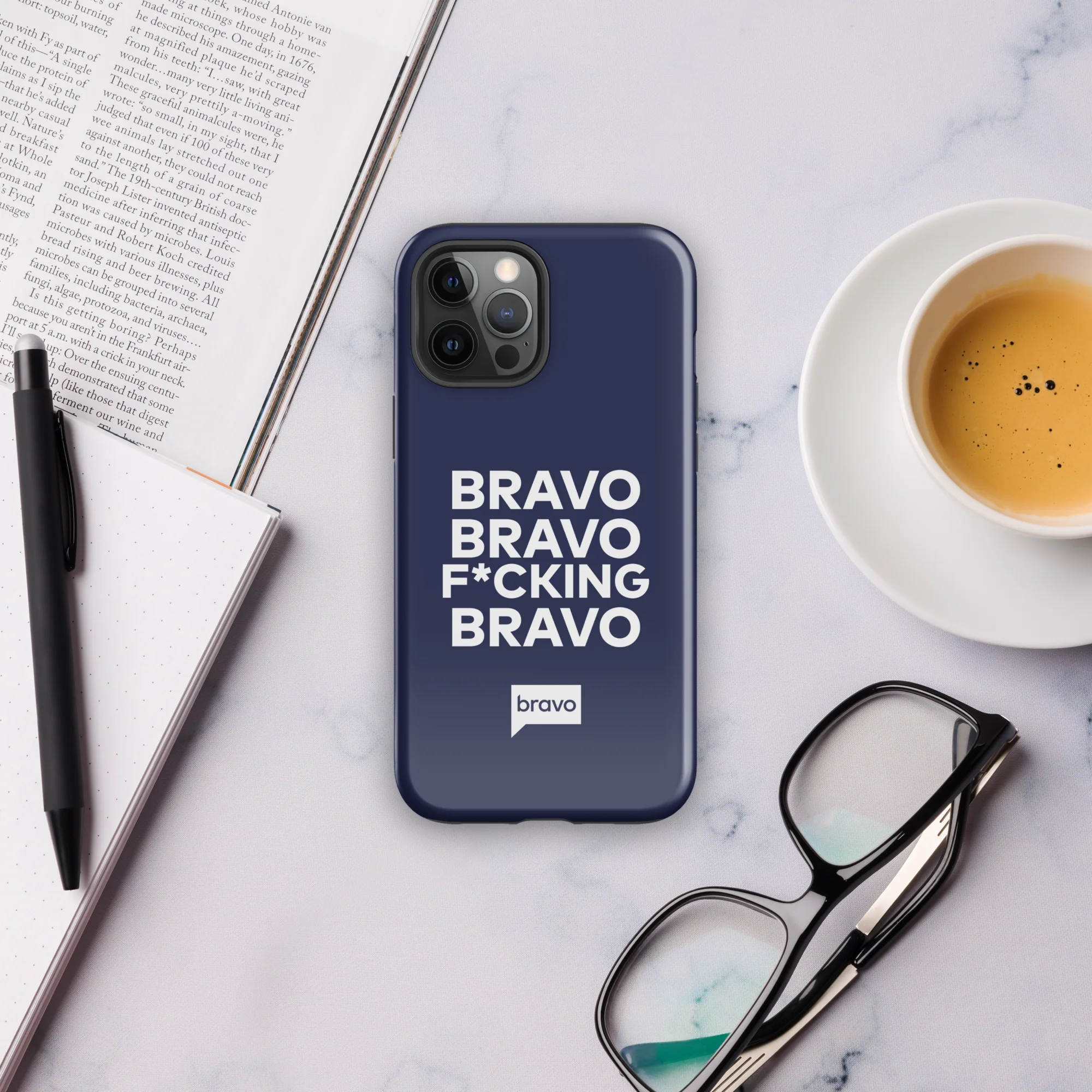 Bravo Gear Bravo Bravo F*cking Bravo Tough Phone Case - iPhone - Image 12