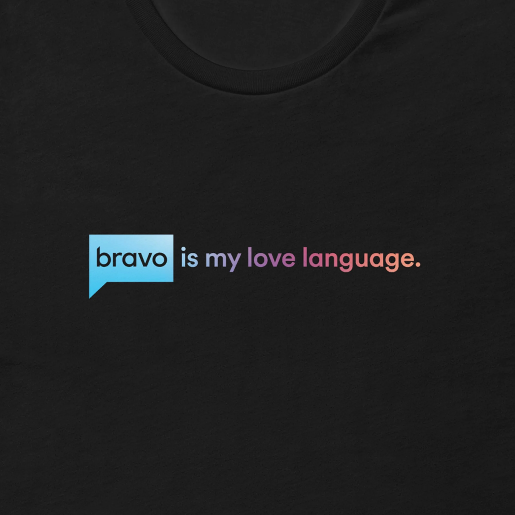Bravo Is My Love Language Adult Short Sleeve T-Shirt - Image 2