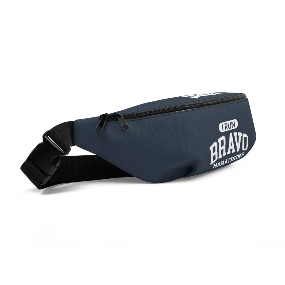 I Run Bravo Marathons  Premium Fanny Pack - Image 3