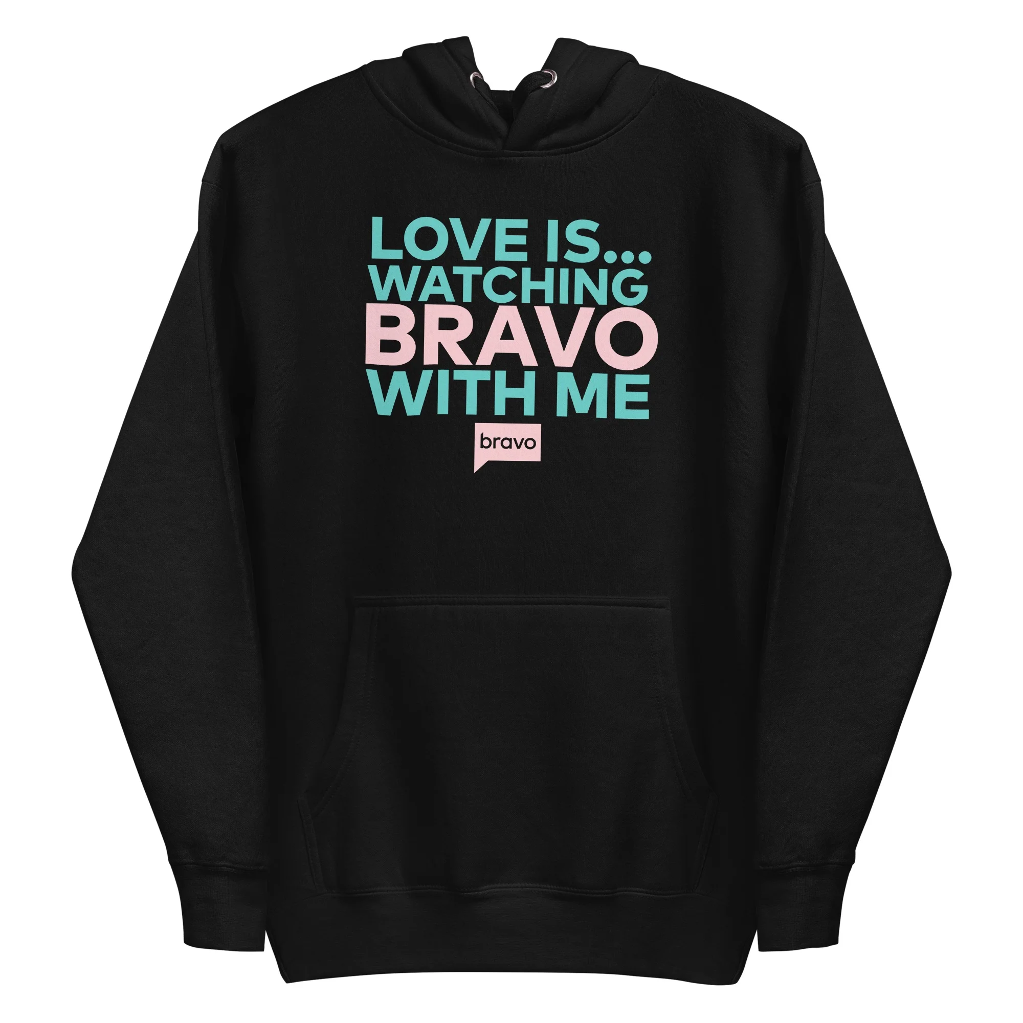 Love Is.. Bravo Unisex Premium Hoodie - Image 2