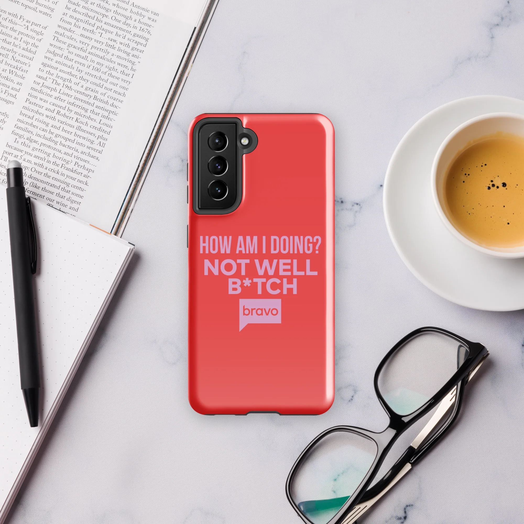 Bravo Gear Not Well B*tch Tough Phone Case - Samsung - Image 15