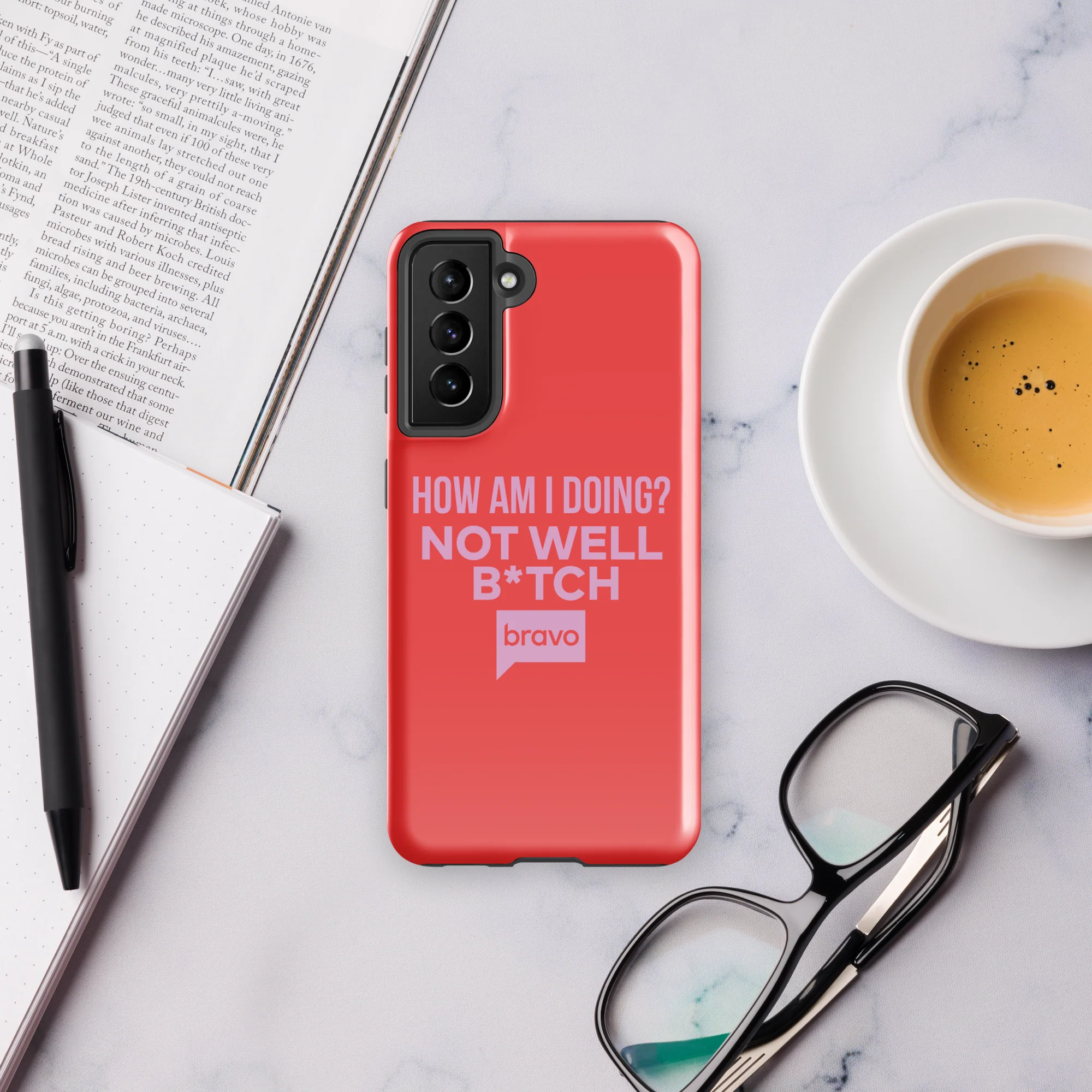 Bravo Gear Not Well B*tch Tough Phone Case - Samsung - Image 18
