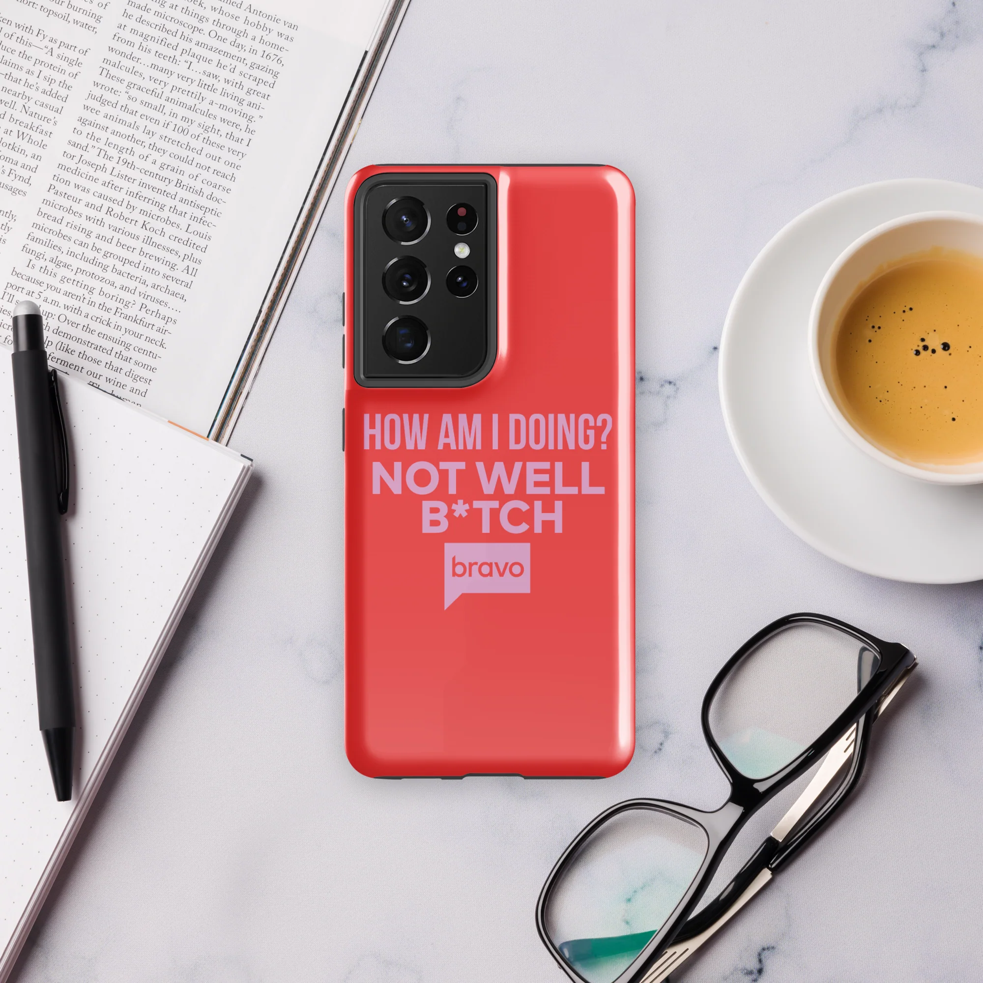 Bravo Gear Not Well B*tch Tough Phone Case - Samsung - Image 24