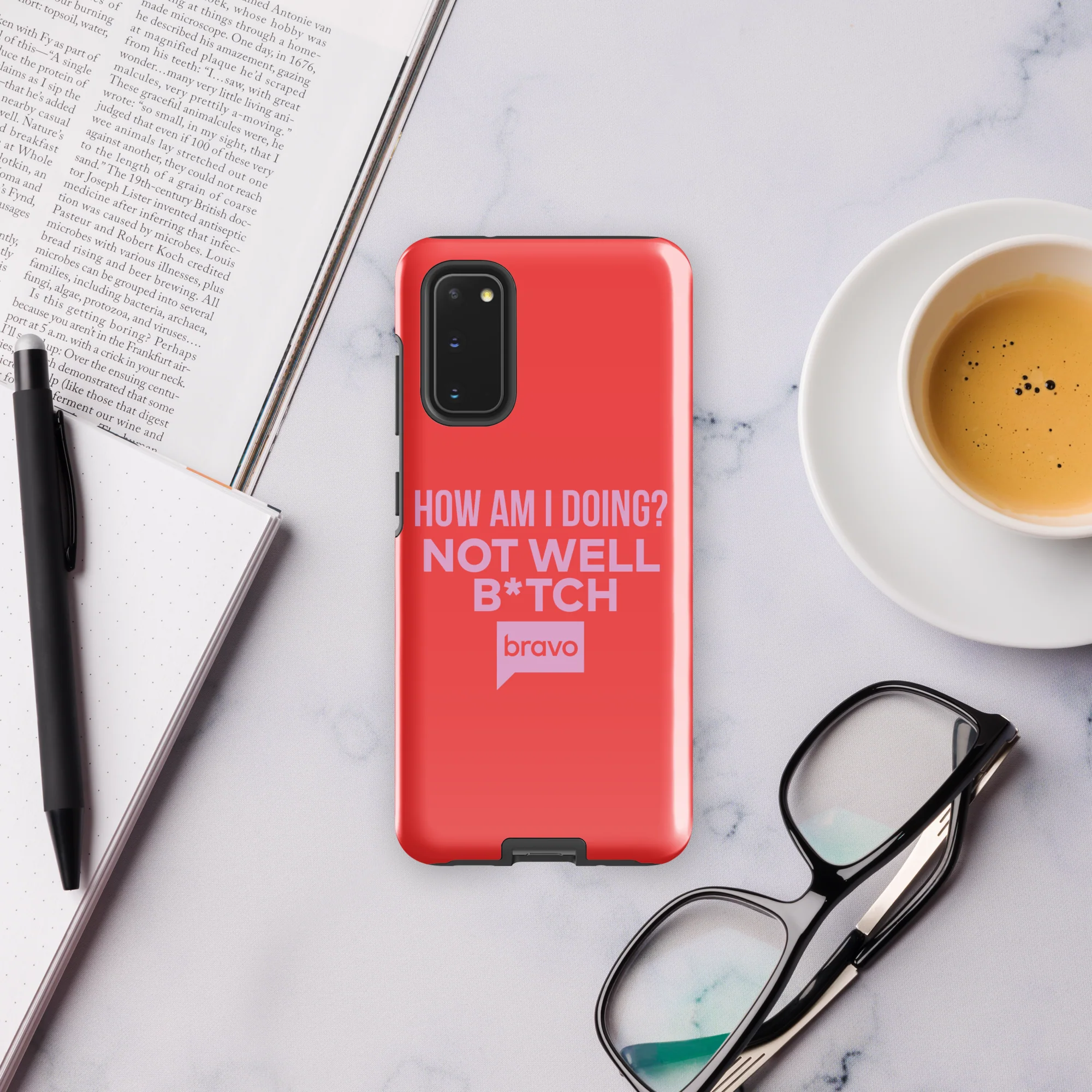 Bravo Gear Not Well B*tch Tough Phone Case - Samsung - Image 3