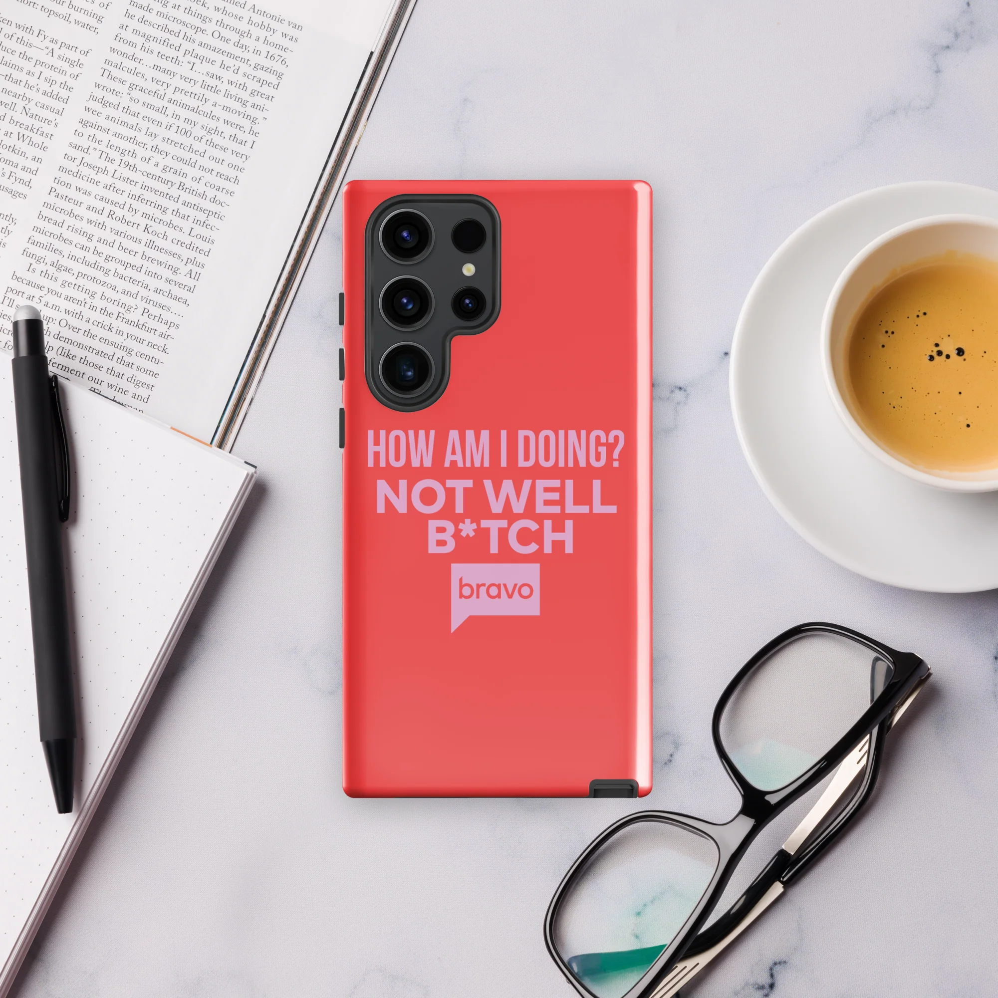 Bravo Gear Not Well B*tch Tough Phone Case - Samsung - Image 42