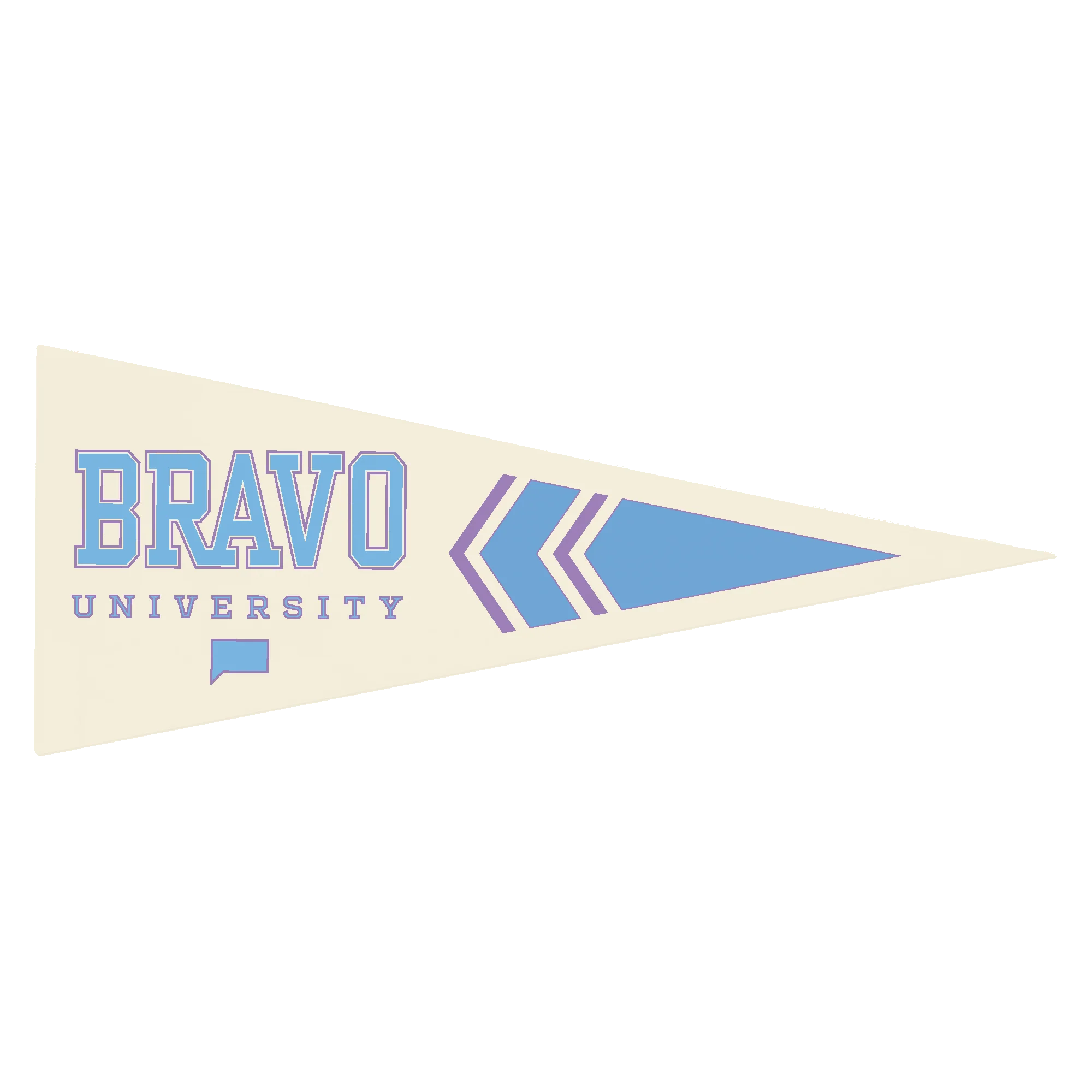 Bravo Gear Pennant Bravo University
