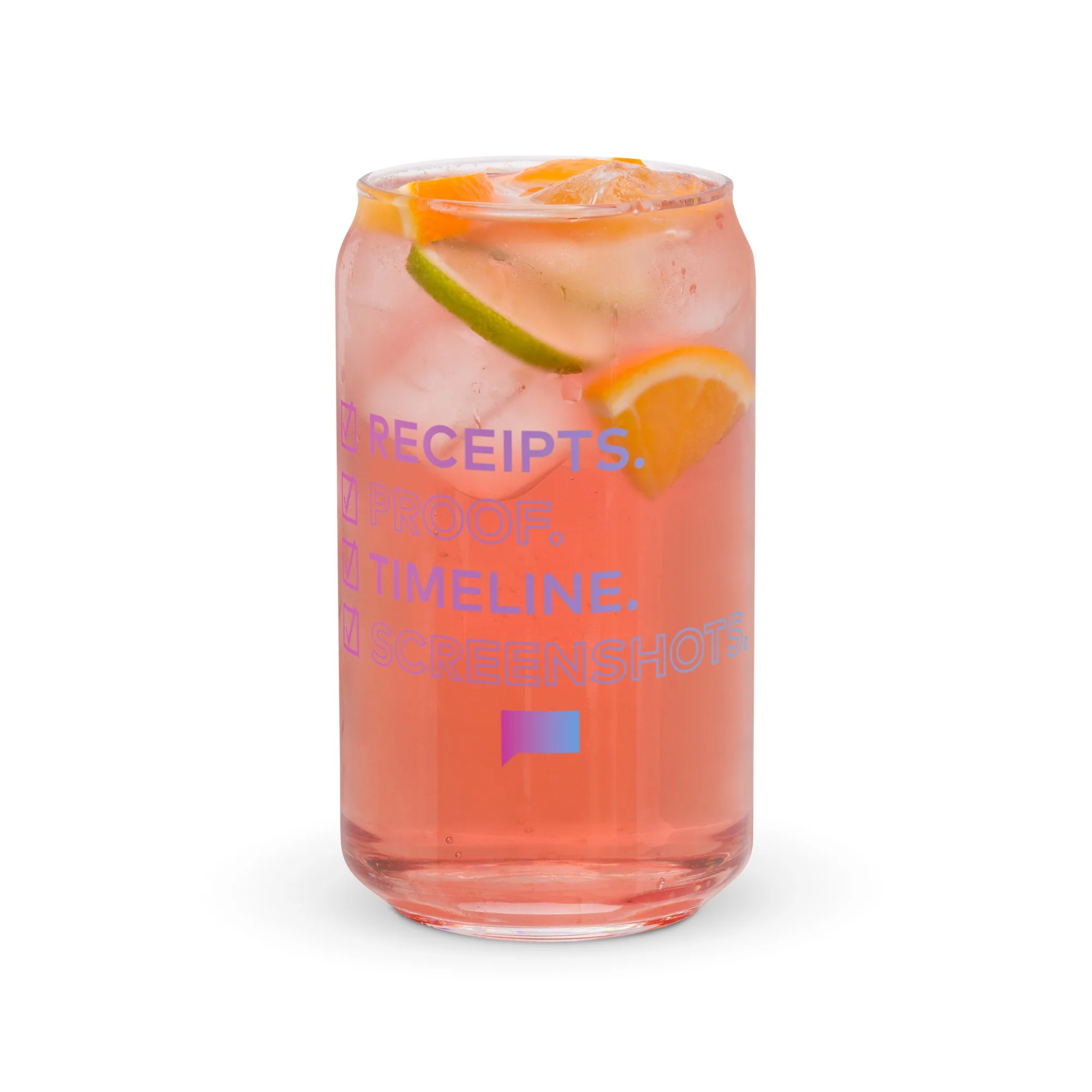The Real Housewives of Salt Lake City Receipts Can Shaped Glass - Image 6