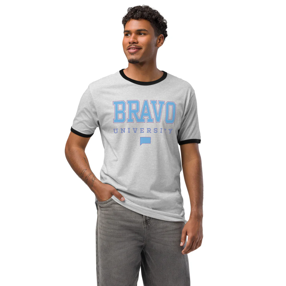 Bravo Gear Ringer T-Shirt Bravo University - Image 2