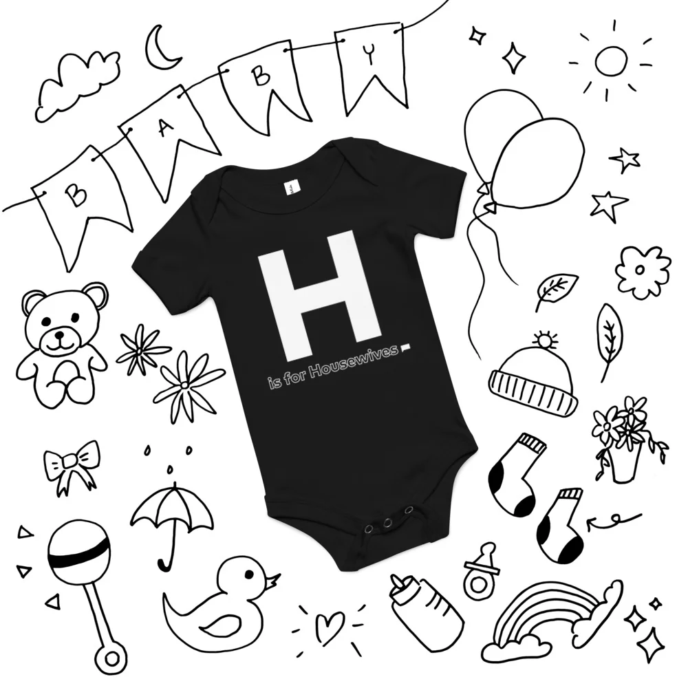 Bravo H is for Housewives Baby Bodysuit - Image 3