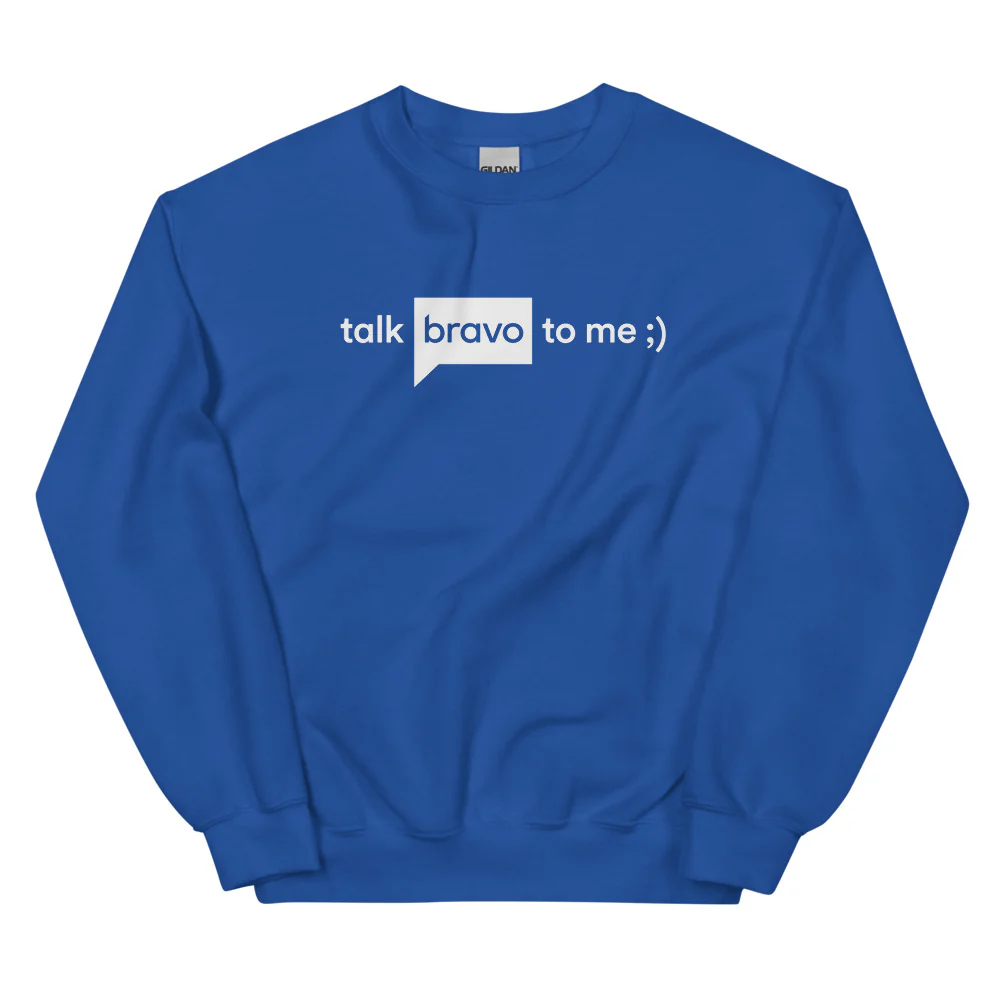Talk Bravo To Me Crewneck - Image 2