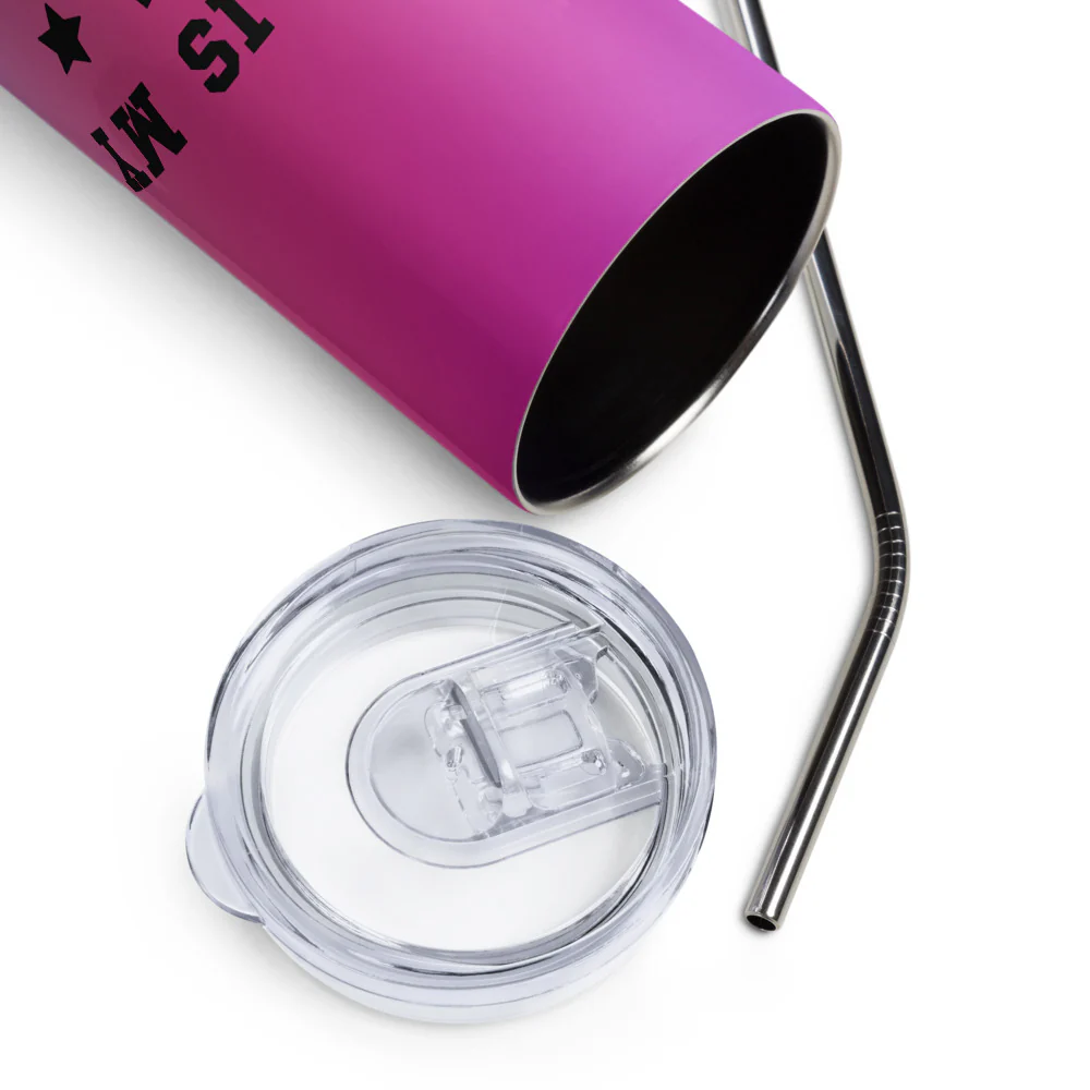 Bravo Is My Favorite Sport Tumbler - Image 5