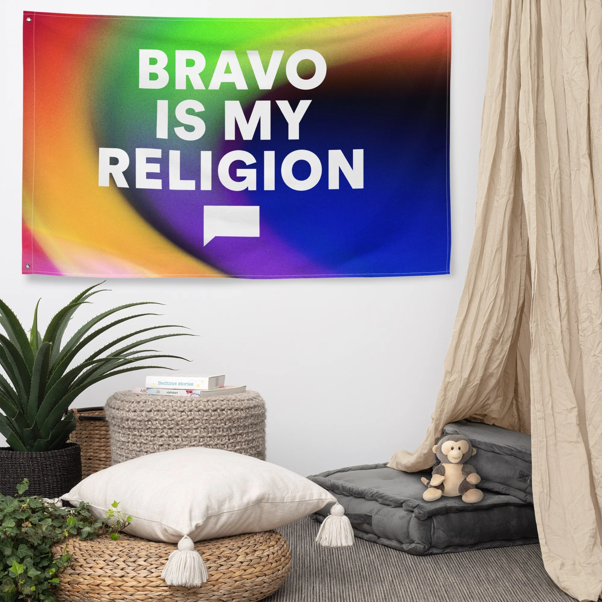 Bravo is My Religion Flag - Image 3