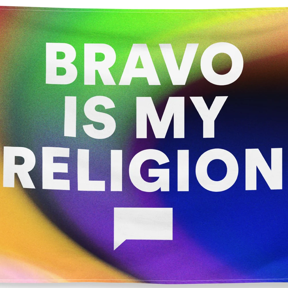 Bravo is My Religion Flag - Image 4