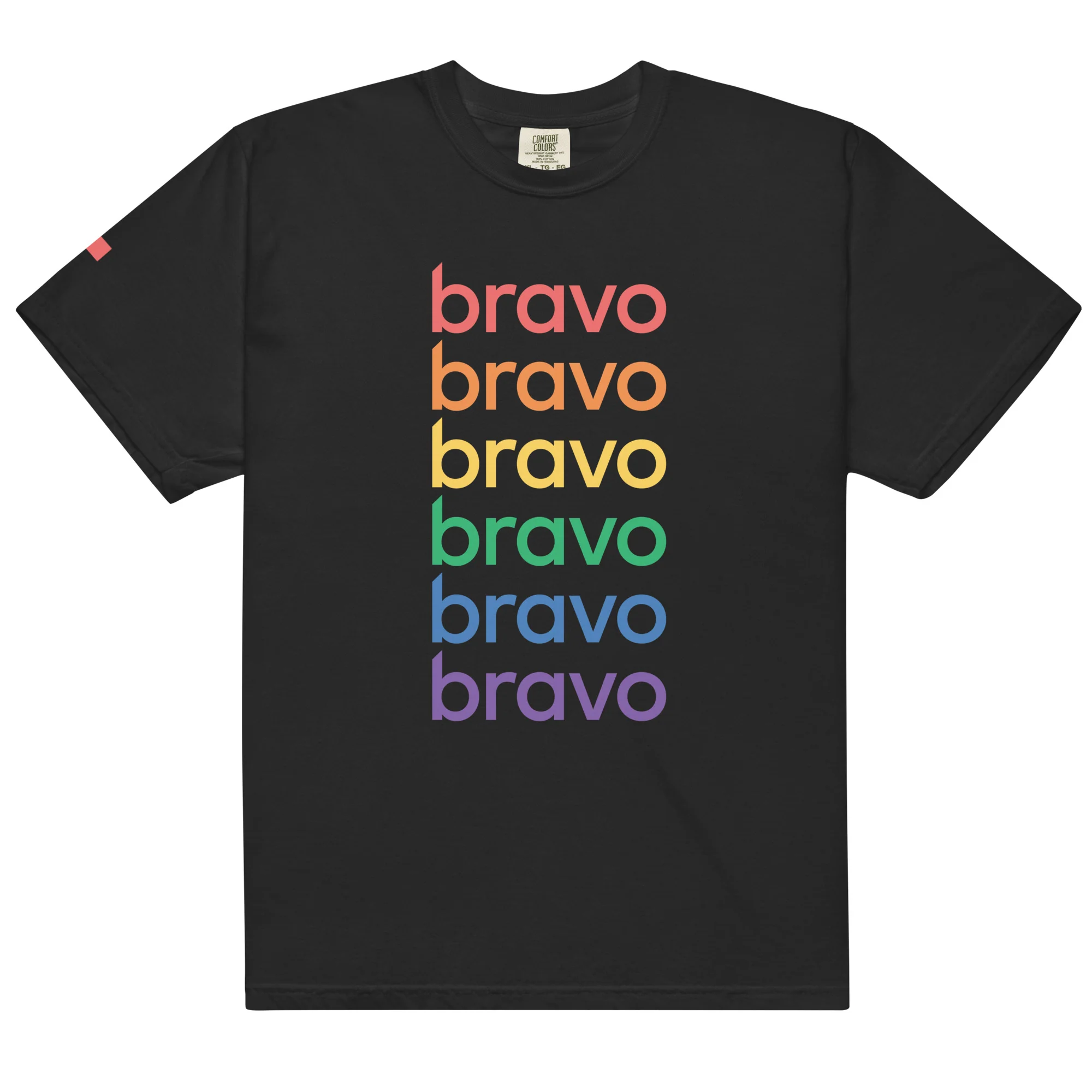 Bravo Pride T-Shirt Logo Comfort Colors