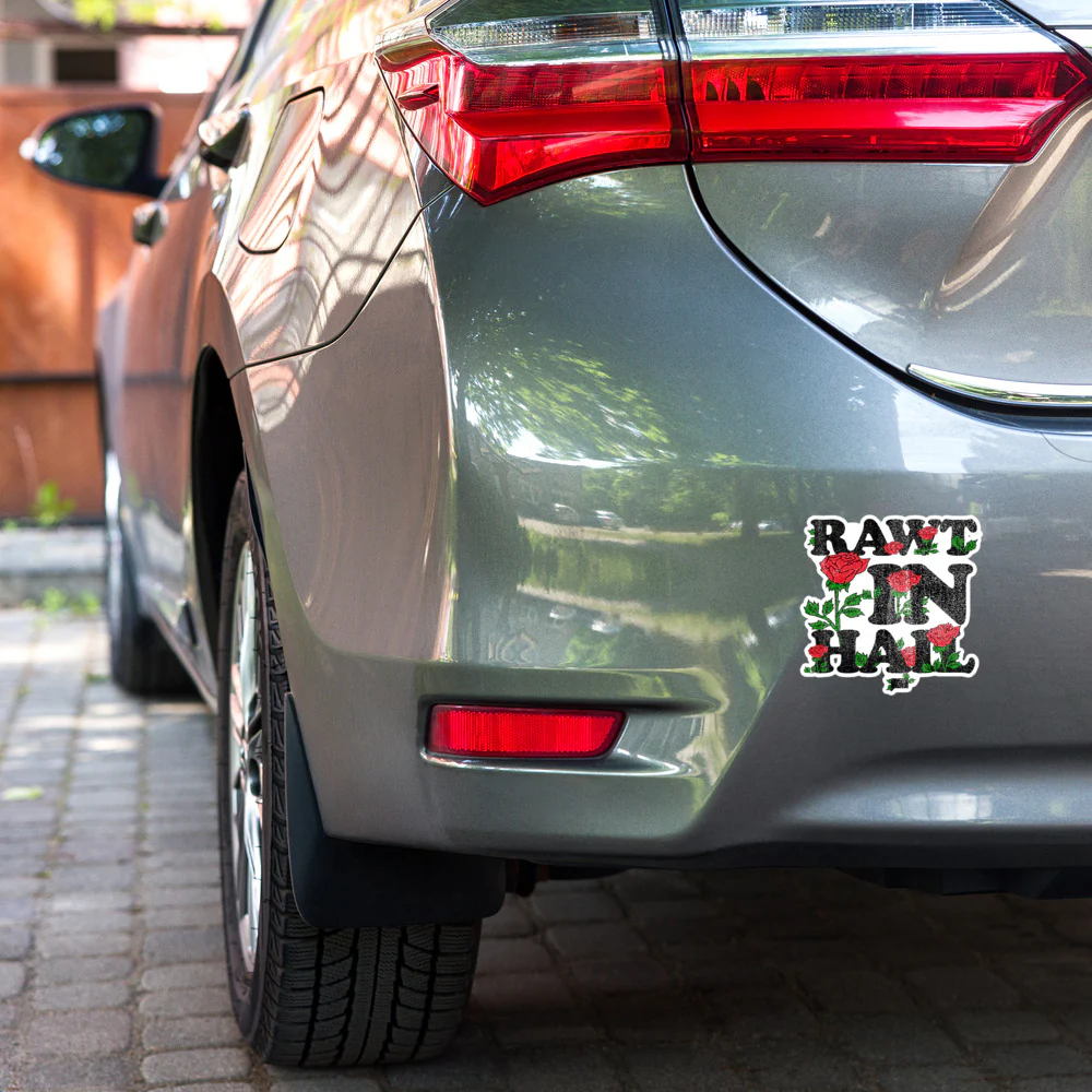 Bravo Rawt In Hail Kiss Cut Sticker - Image 5