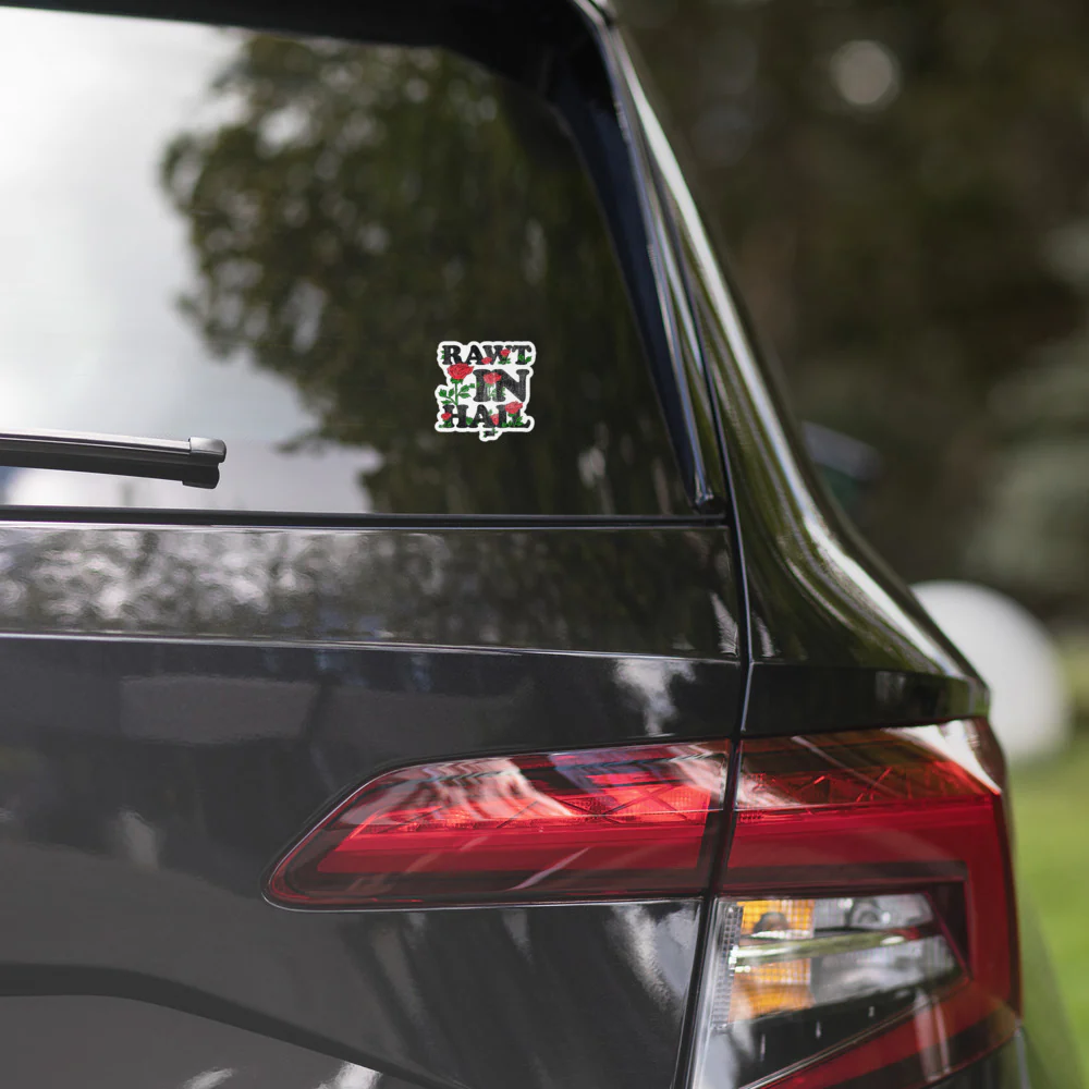Bravo Rawt In Hail Kiss Cut Sticker - Image 8