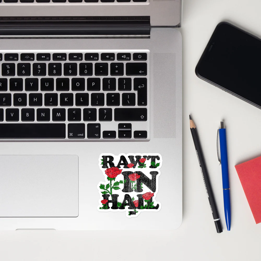 Bravo Rawt In Hail Kiss Cut Sticker - Image 9