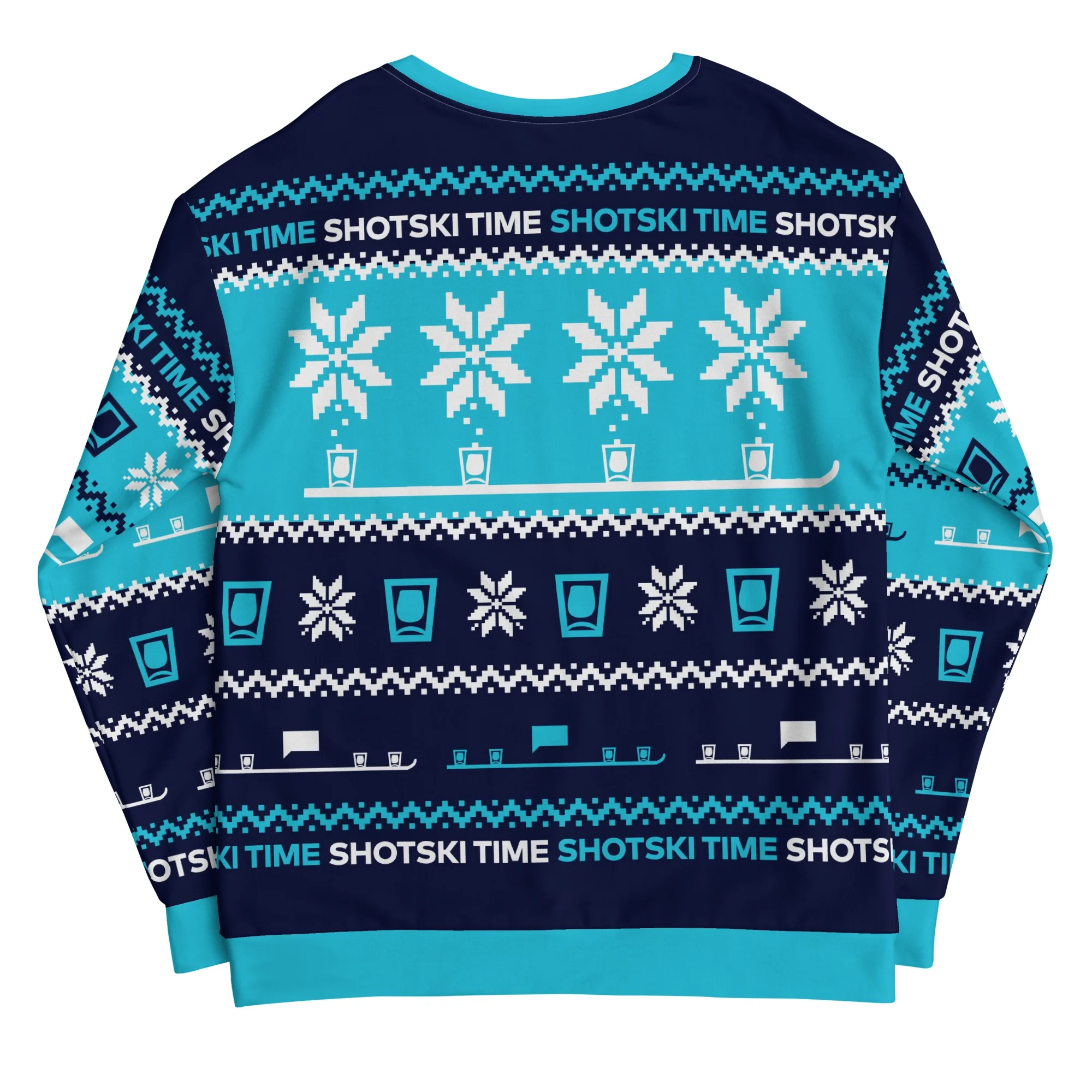 Watch What Happens Live Mazel Shotski Time Holiday Sweatshirt - Image 3