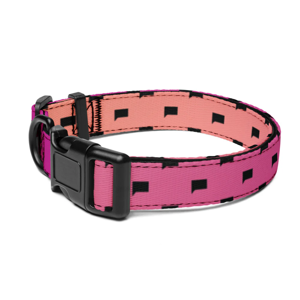 Bravo Talk Bubble Pattern Collar - Image 5