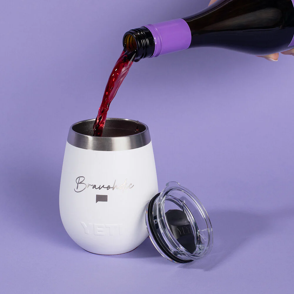 Bravo x Yeti® Rambler 10oz Wine Tumbler with Lid - Image 4