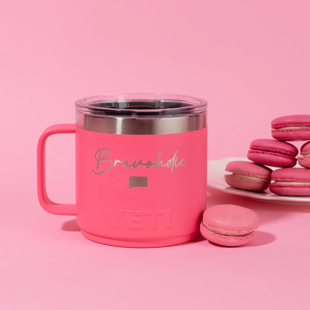 Bravo x Yeti® Rambler 14oz Stackable Mug with Lid - Image 4