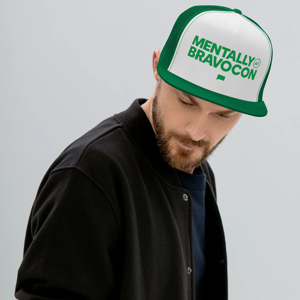 BravoCon Mentally At BravoCon Trucker Hat - Image 2