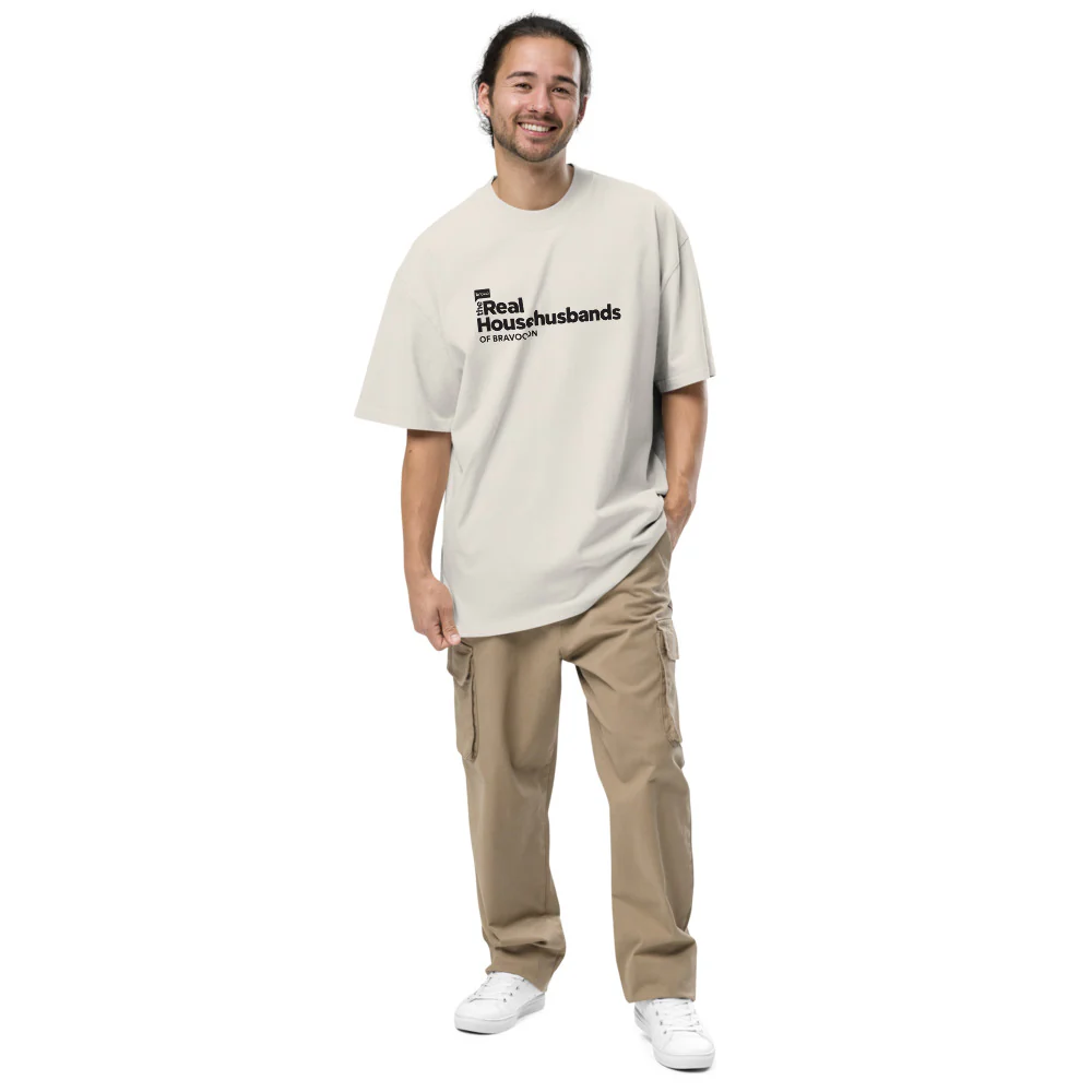 BravoCon Real Househusbands of BravoCon Oversized Faded T-Shirt - Image 2
