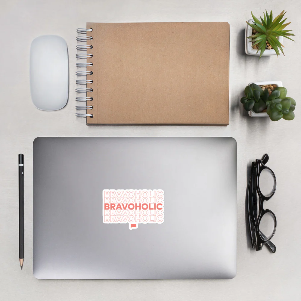 Bravoholic Kiss Cut Sticker - Image 13