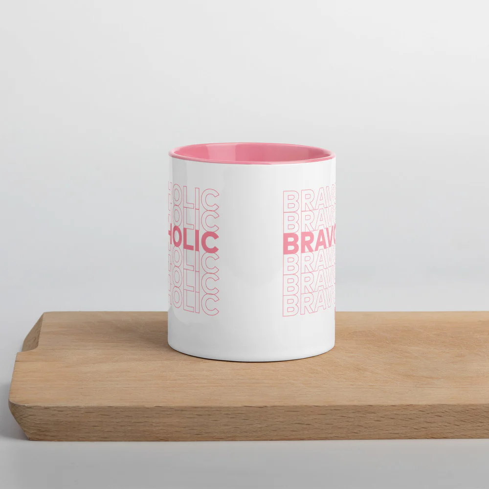 Bravoholic Repeat Two-Tone Mug - Image 6
