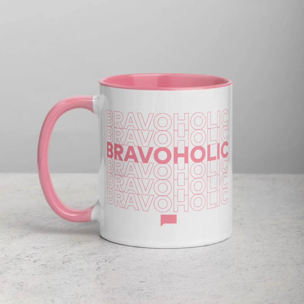 Bravoholic Repeat Two-Tone Mug - Image 7