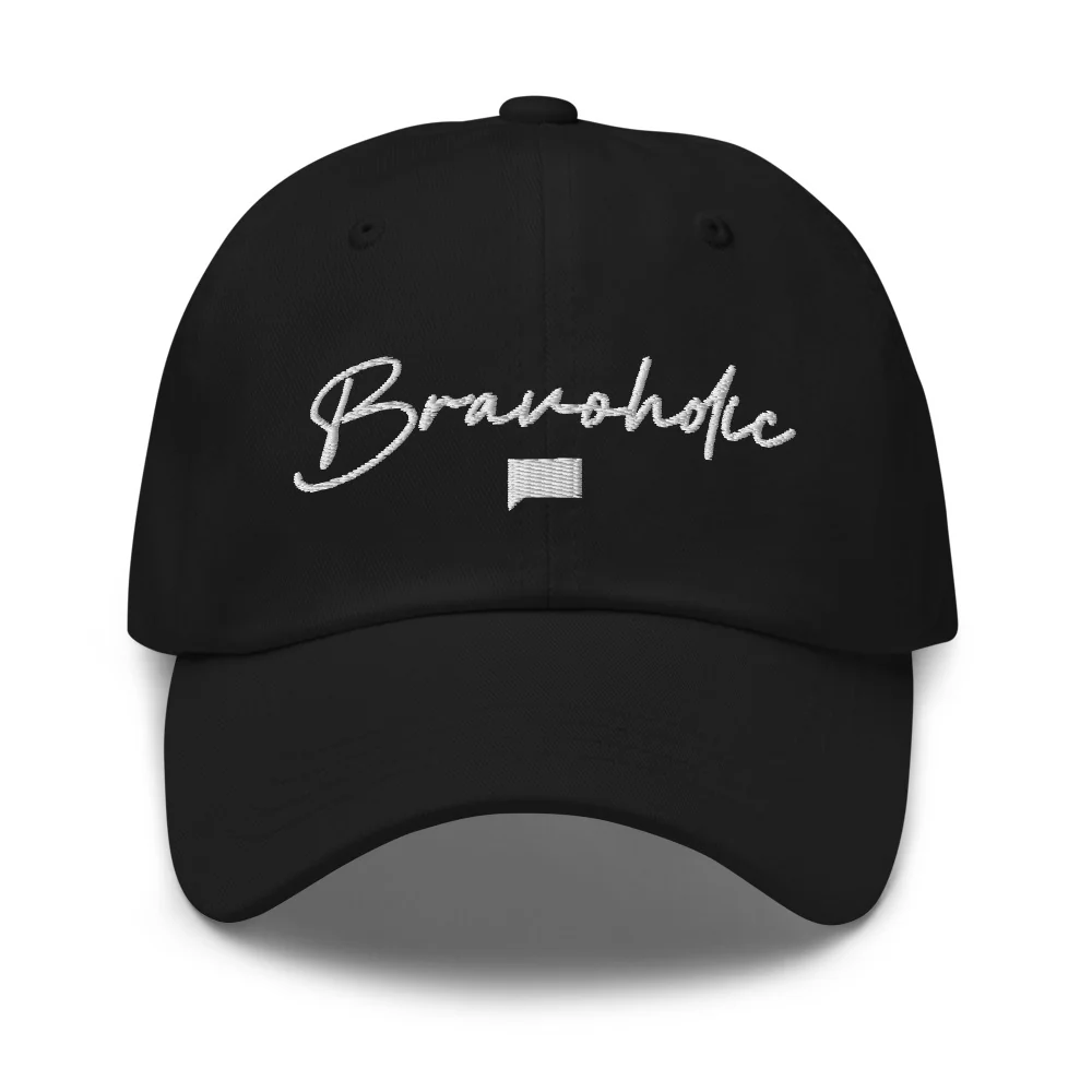 Bravoholic Script Classic Dad Hat - Image 7