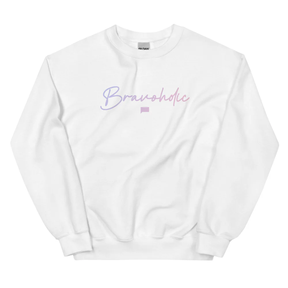 Bravoholic Script Crewneck - Image 2