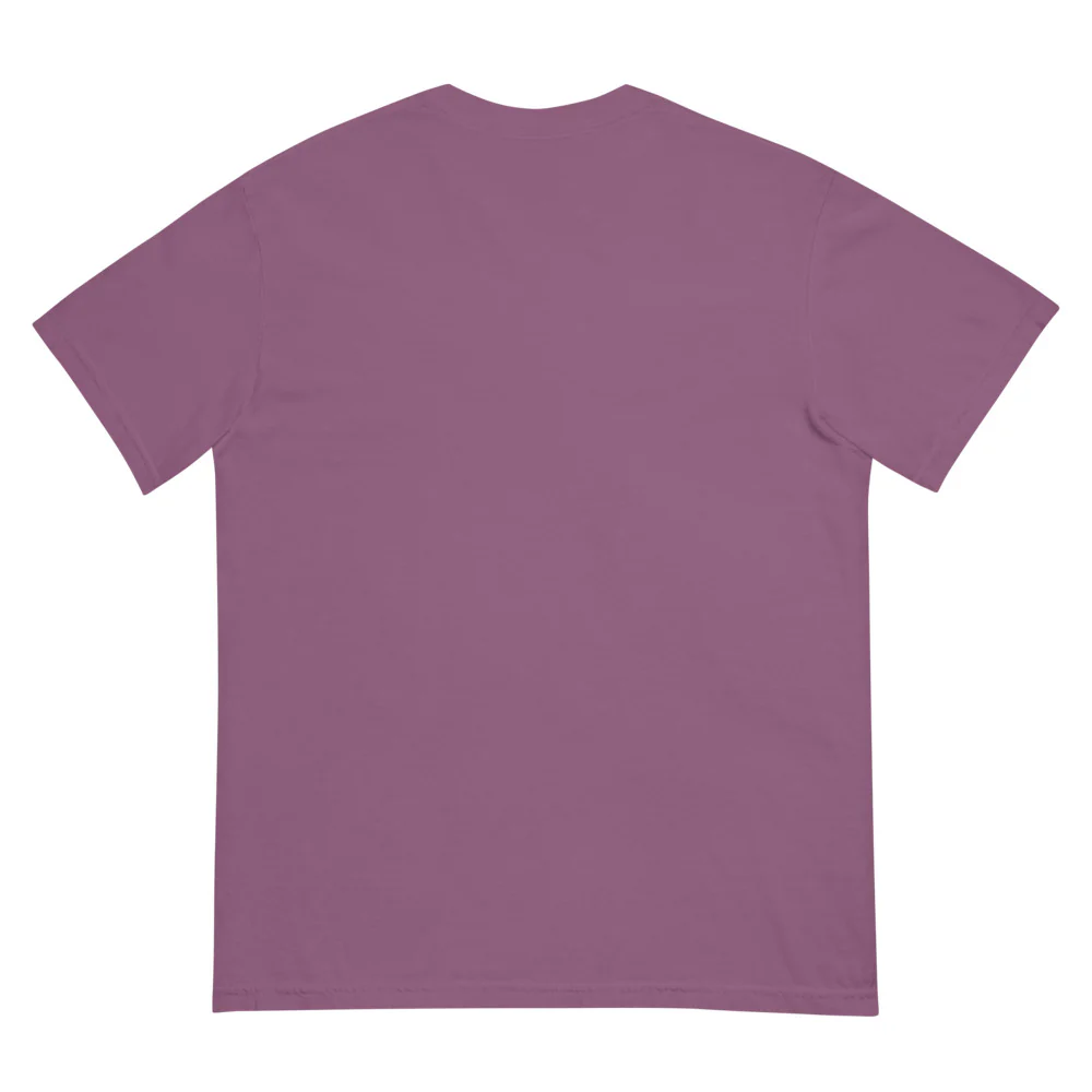 Bravoholic Script Embroidered Comfort Colors T-Shirt - Image 2